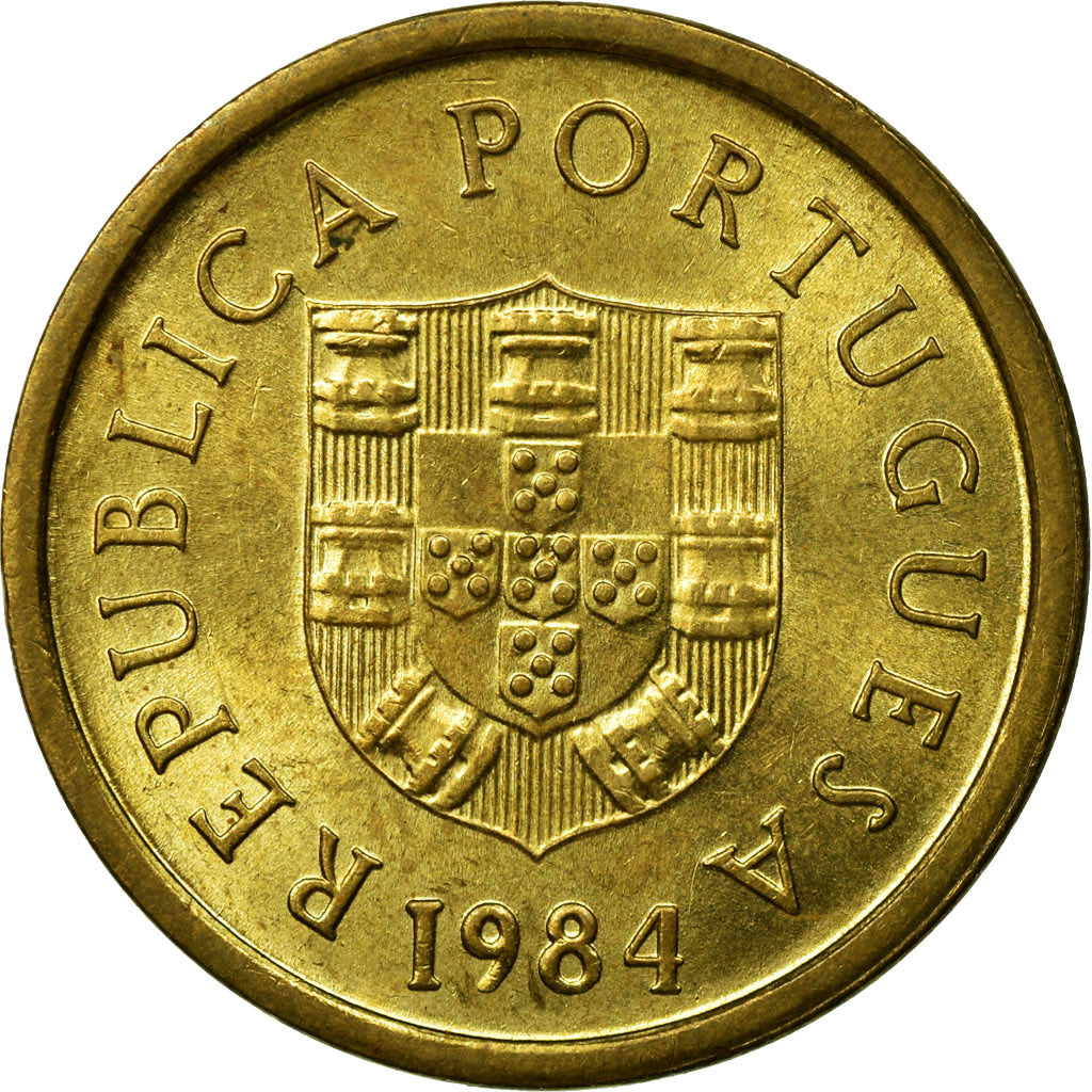 Monnaie, Portugal, Escudo, 1984, SUP, Nickel-brass, KM:614