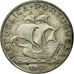 Coin, Portugal, 5 Escudos, 1951, VF(30-35), Silver, KM:581