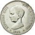 Coin, Spain, Alfonso XIII, 5 Pesetas, 1891, Madrid, EF(40-45), Silver, KM:689