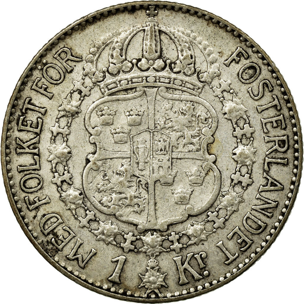 Coin, Sweden, Gustaf VI, Krona, 1959, EF(40-45), Silver, KM:826