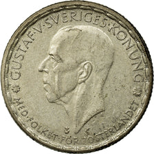Coin, Sweden, Gustaf V, Krona, 1946, EF(40-45), Silver, KM:814
