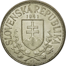 Coin, Slovakia, 20 Korun, 1941, EF(40-45), Silver, KM:7.1