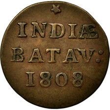 Coin, NETHERLANDS EAST INDIES, Duit, 1808, Dordrecht, EF(40-45), Copper, KM:76