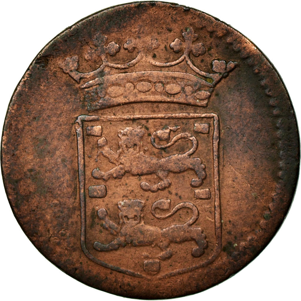 Coin, NETHERLANDS EAST INDIES, Duit, 1737, Utrecht, VF(20-25), Copper, KM:131