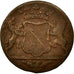 Monnaie, NETHERLANDS EAST INDIES, 2 Duit, 1790, Utrecht, TB+, Cuivre, KM:118