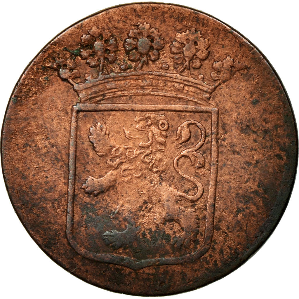 Munten, NEDERLANDS OOST INDIË, Duit, 1780, Dordrecht, ZG+, Koper, KM:70