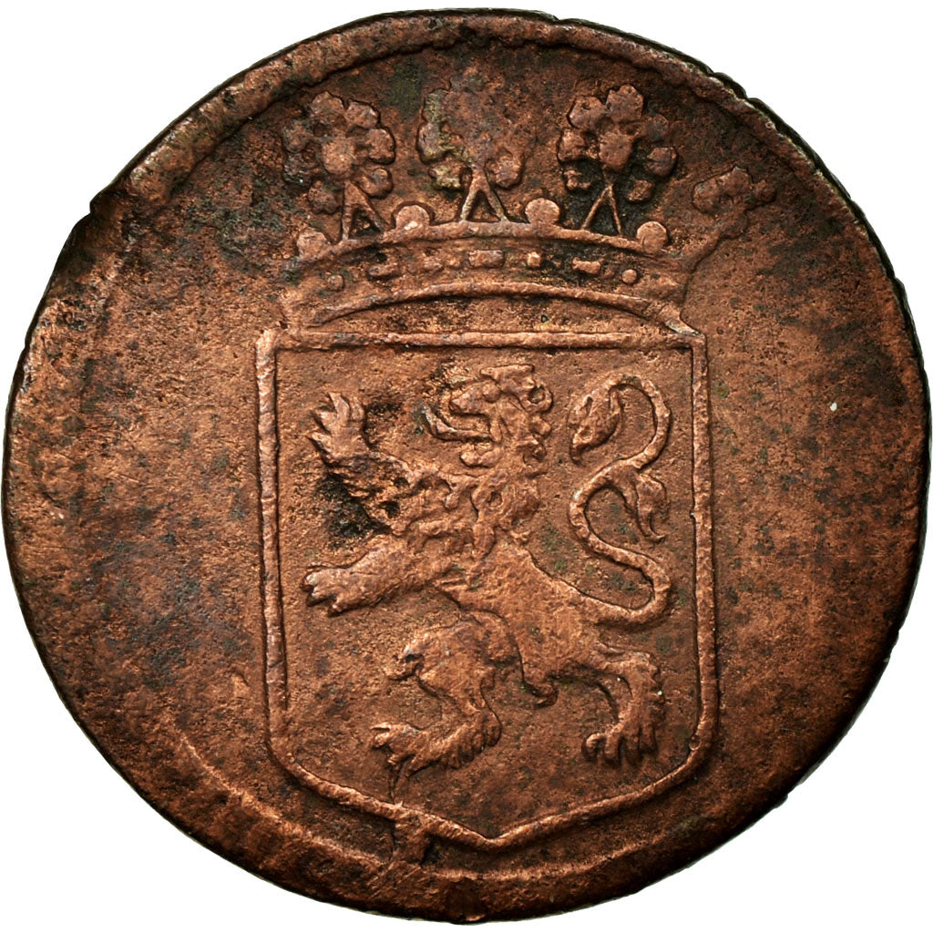 Monnaie, NETHERLANDS EAST INDIES, Duit, 1750, Dordrecht, TB+, Cuivre, KM:70
