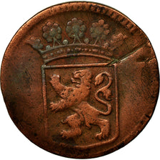 Coin, NETHERLANDS EAST INDIES, Duit, 1744, Dordrecht, VF(20-25), Copper, KM:70