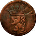 Coin, NETHERLANDS EAST INDIES, Duit, 1744, Dordrecht, VF(20-25), Copper, KM:70