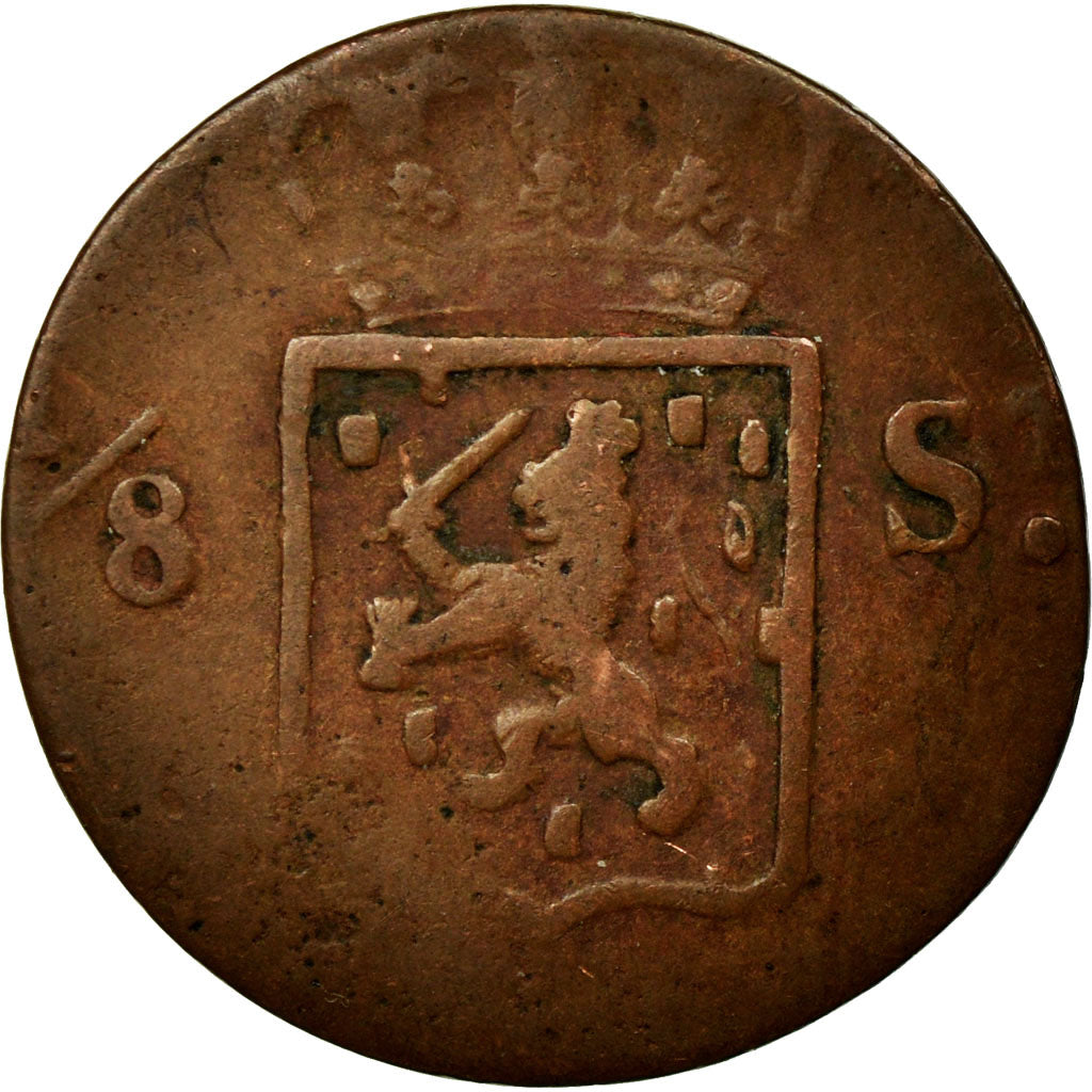 Coin, NETHERLANDS EAST INDIES, SUMATRA, ISLAND OF, 1/2 Stuiver, 1826, Utrecht