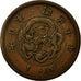 Coin, Japan, Mutsuhito, Sen, 1877, EF(40-45), Copper, KM:17.1
