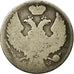 Coin, Poland, Nicholas I, Zloty-15 Kopeks, 1838, Moneta Wschovensis, VF(20-25)