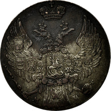 Münze, Polen, Nicholas I, 10 Groszy, 1840, Moneta Wschovensis, S, Silber
