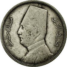 Coin, Egypt, Fuad I, 5 Piastres, 1933/AH1352, British Royal Mint, EF(40-45)