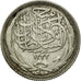 Coin, Egypt, Hussein Kamil, 2 Piastres, 1917/AH1335, EF(40-45), Silver, KM:317.1