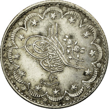 Monnaie, Turquie, Abdul Mejid, 5 Kurush, 1851/AH1255/13, Qustantiniyah, TTB