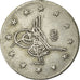 Coin, Turkey, Abdul Hamid II, 2 Kurush, 1885/AH1293/11, Qustantiniyah