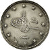 Coin, Turkey, Muhammad V, 2 Kurush, 1909 (AH 1327/1), Qustantiniyah, EF(40-45)