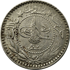 Coin, Turkey, Muhammad V, 10 Para, 1915, Qustantiniyah, EF(40-45), Nickel
