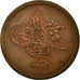 Coin, Turkey, Abdul Mejid, 10 Para, 1855, Qustantiniyah, EF(40-45), Copper