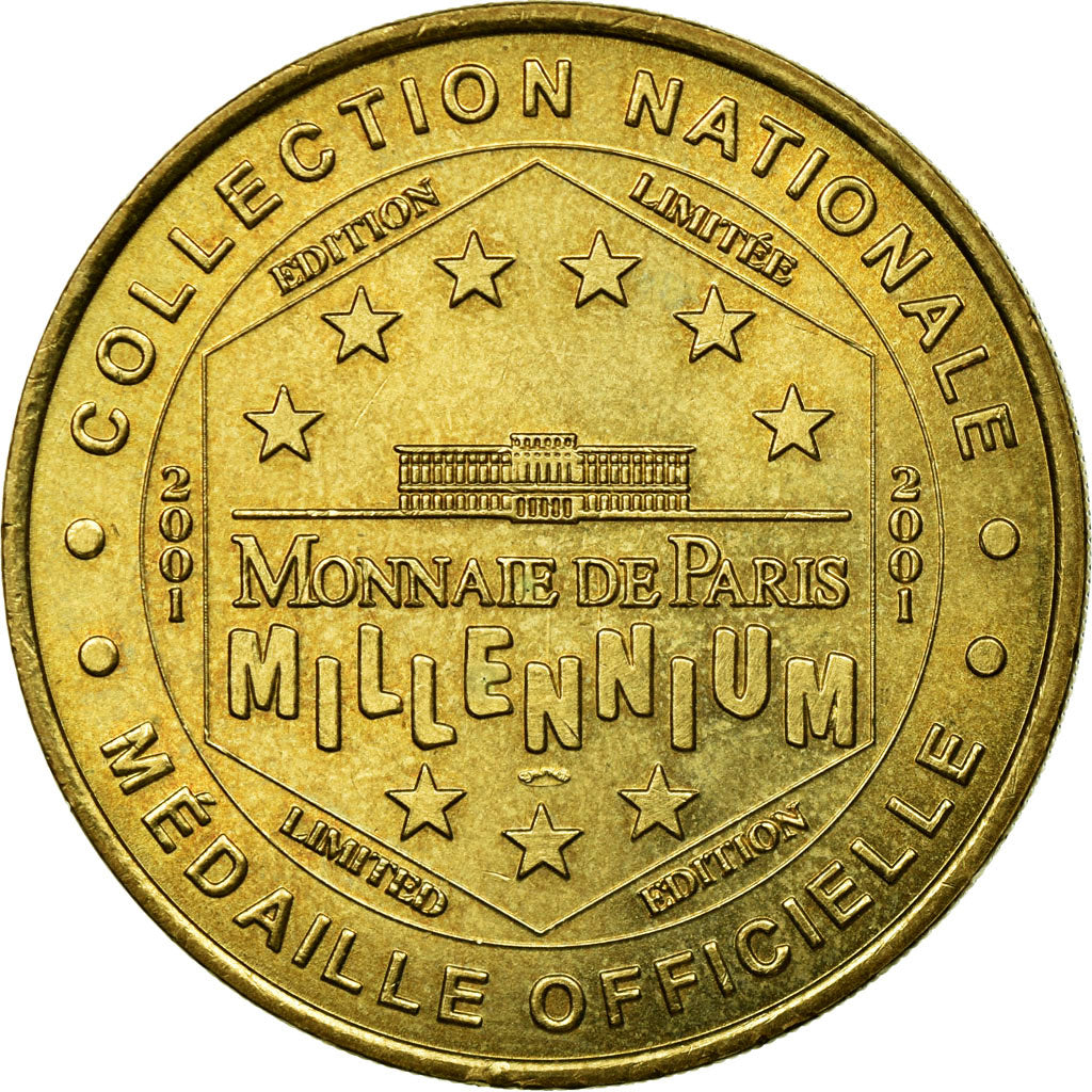 France, Token, Touristic token, Douaumont - Ossuaire n°1, 2001, MDP, EF(40-45)