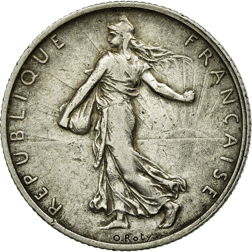 Coin, France, Semeuse, 2 Francs, 1905, Paris, VF(30-35), Silver, KM:845.1