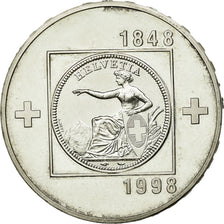Coin, Switzerland, 20 Francs, 1998, Bern, AU(55-58), Silver, KM:82