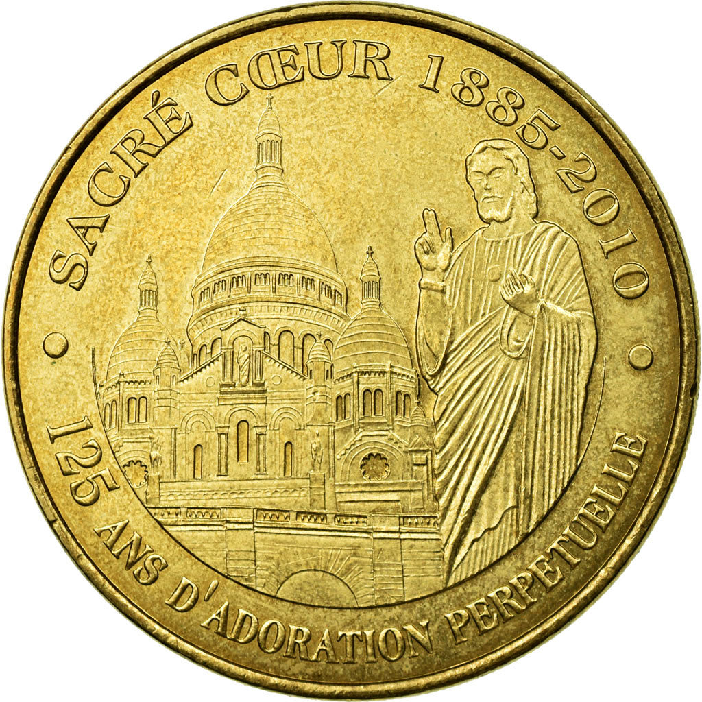 France, Jeton, Jeton Touristique, Paris - Sacré coeur n°6 - Adoration