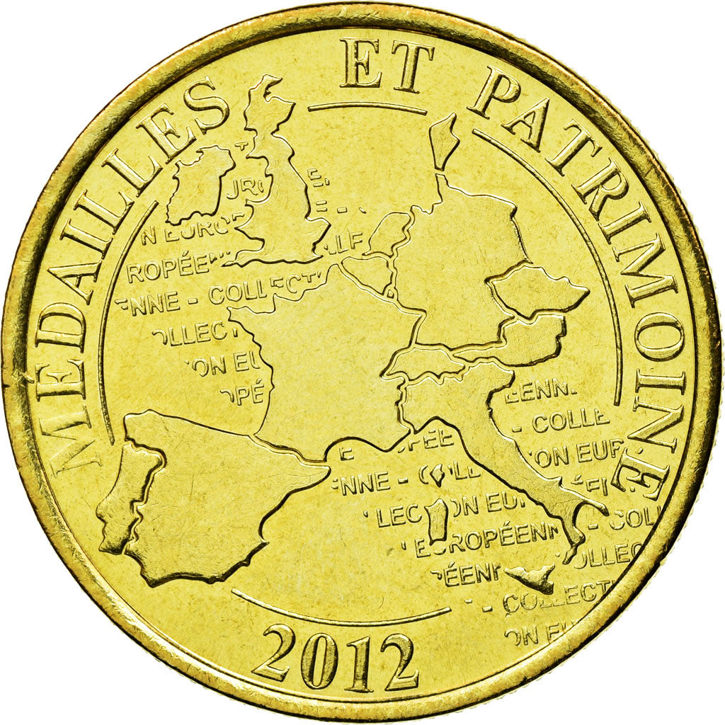 France, Jeton, Jeton Touristique, Saint Nicolas de Port, 2012, Médailles et