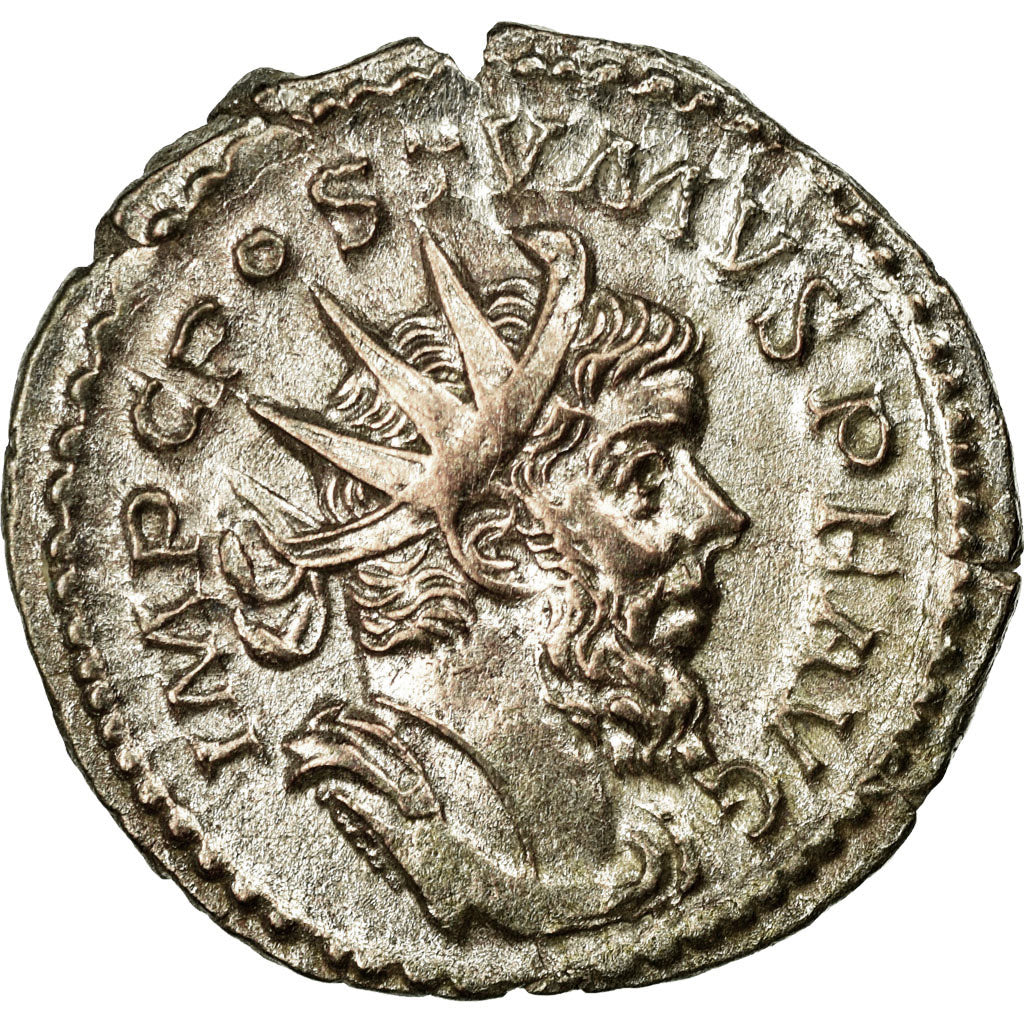 Moneda, Postumus, Antoninianus, MBC+, Vellón, Cohen:419