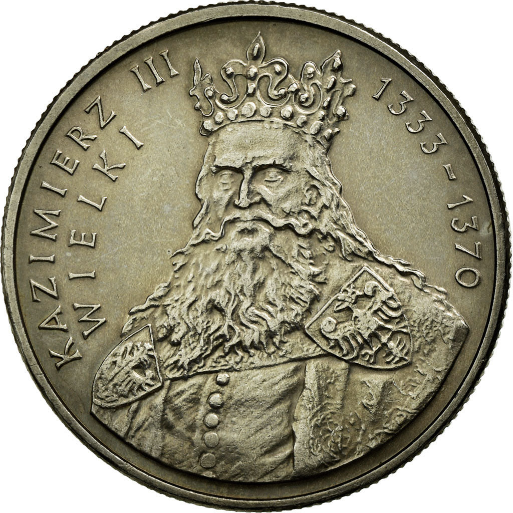 Coin, Poland, 100 Zlotych, 1987, Warsaw, MS(60-62), Copper-nickel, KM:167