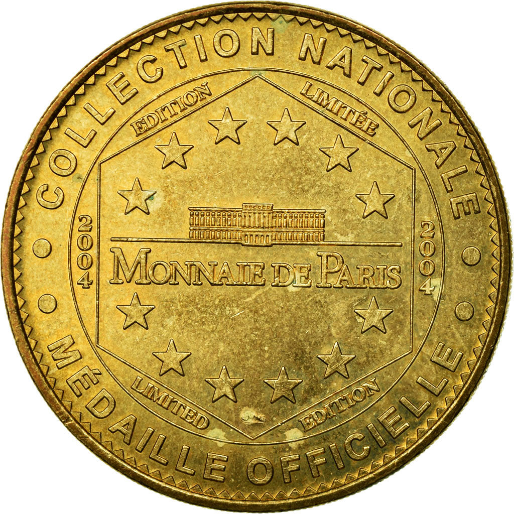 Francia, Token, Jetón turístico, Kintzheim -  Montagne des Singes n°3, 2004