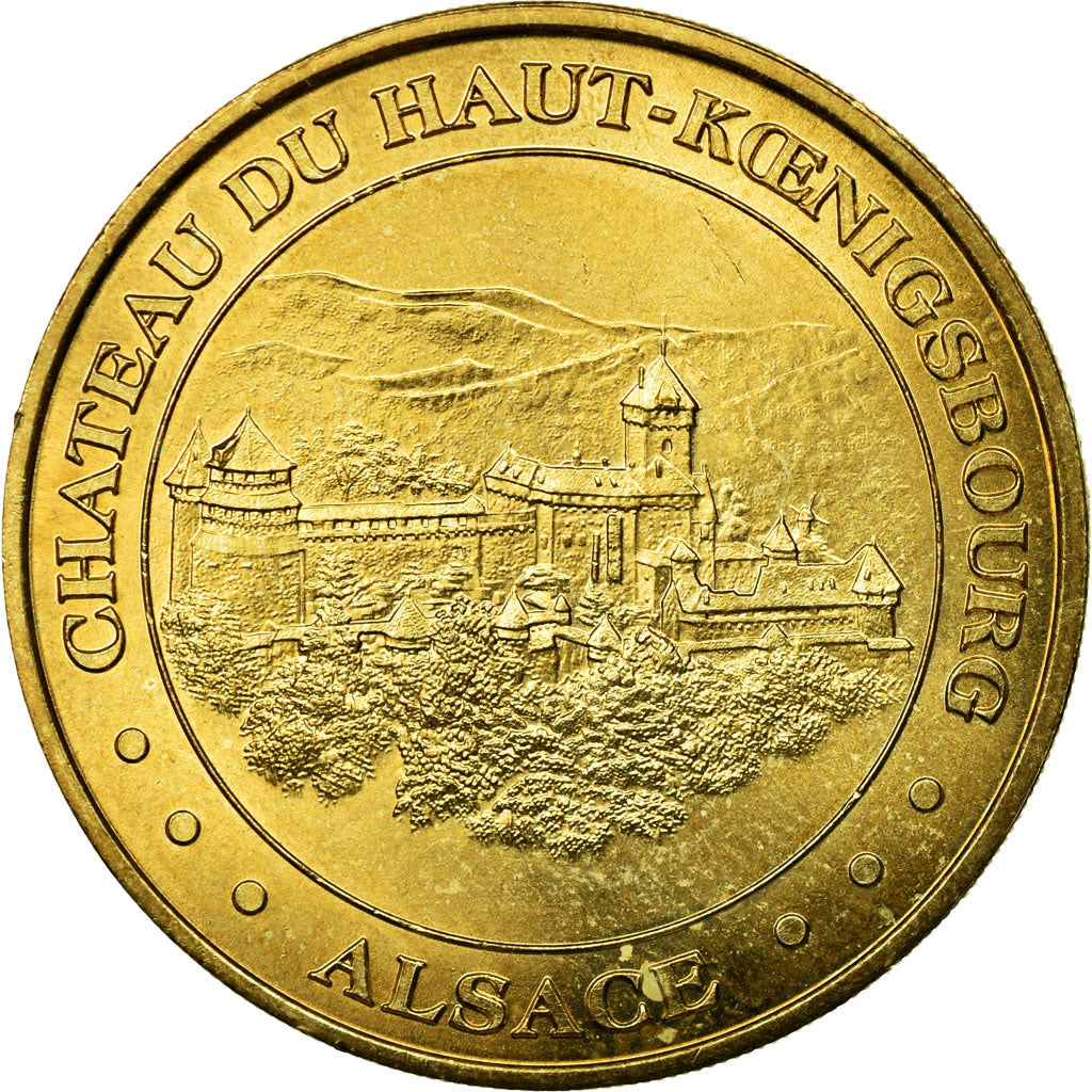 France, Jeton, Jeton Touristique, Orschwiller - Chateau du Haut-Koenigsbourh