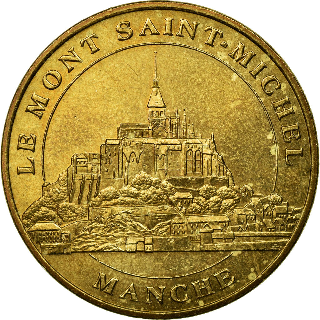 France, Jeton, Jeton Touristique, Le-Mont-Saint-Michel - vue générale n°2