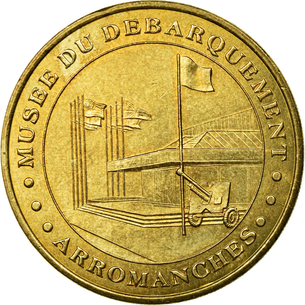 France, Jeton, Jeton Touristique, Arromanches - Musée du Débarquement n°1