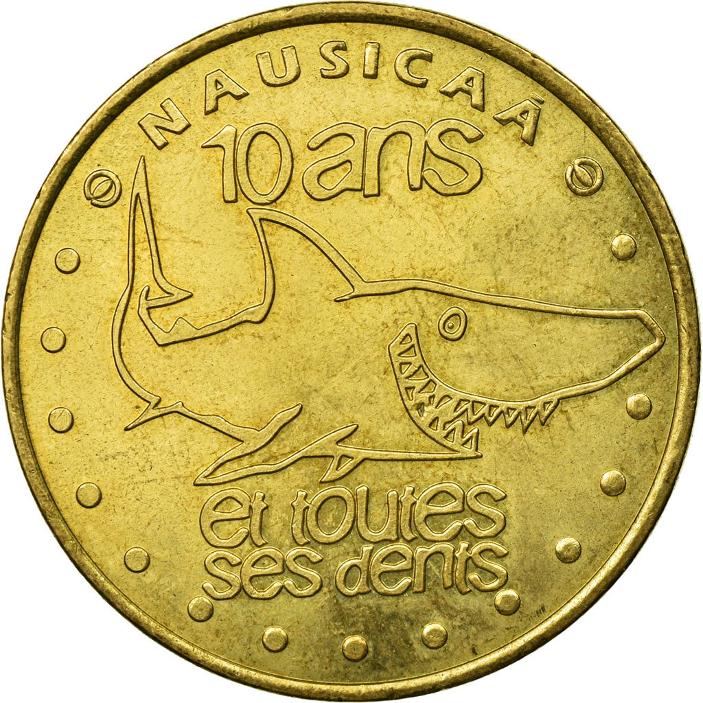 Frankreich, Token, Touristic token, Boulogne-sur Mer  - Nausicaa n° 4 - 10 ans