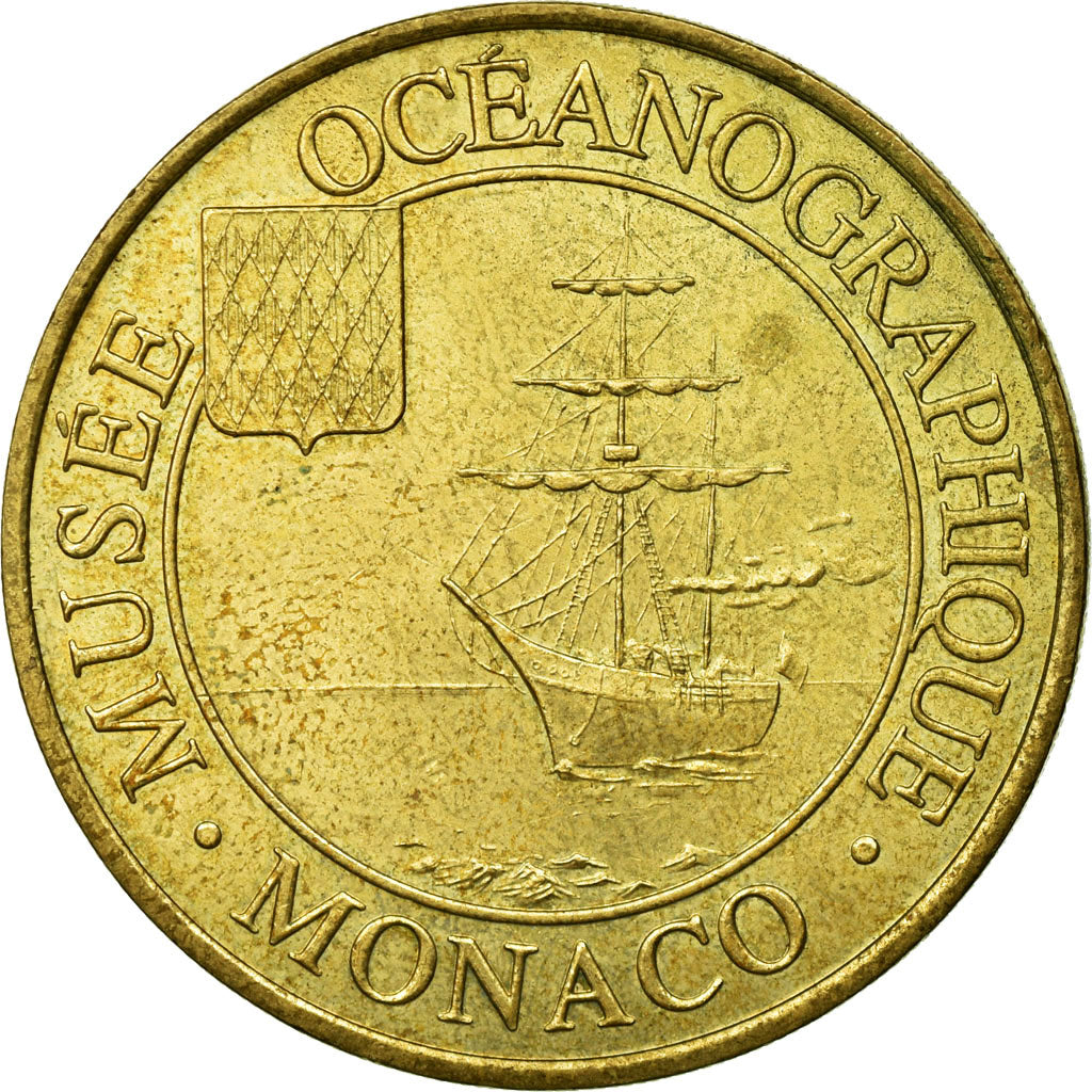Francia, Token, Touristic token, 98/ Musée Océanographique - Monaco, 2000