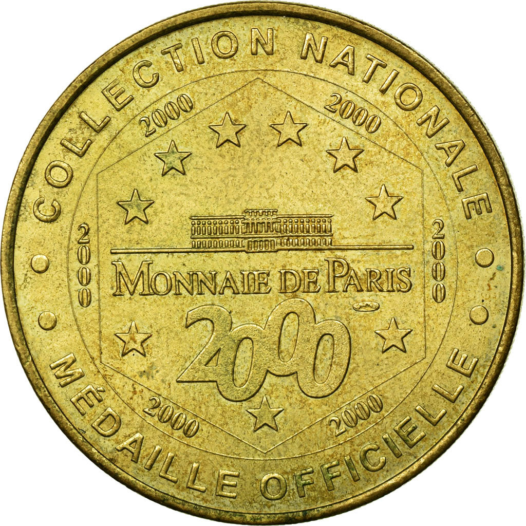 Francia, Token, Touristic token, 98/ Musée Océanographique - Monaco, 2000