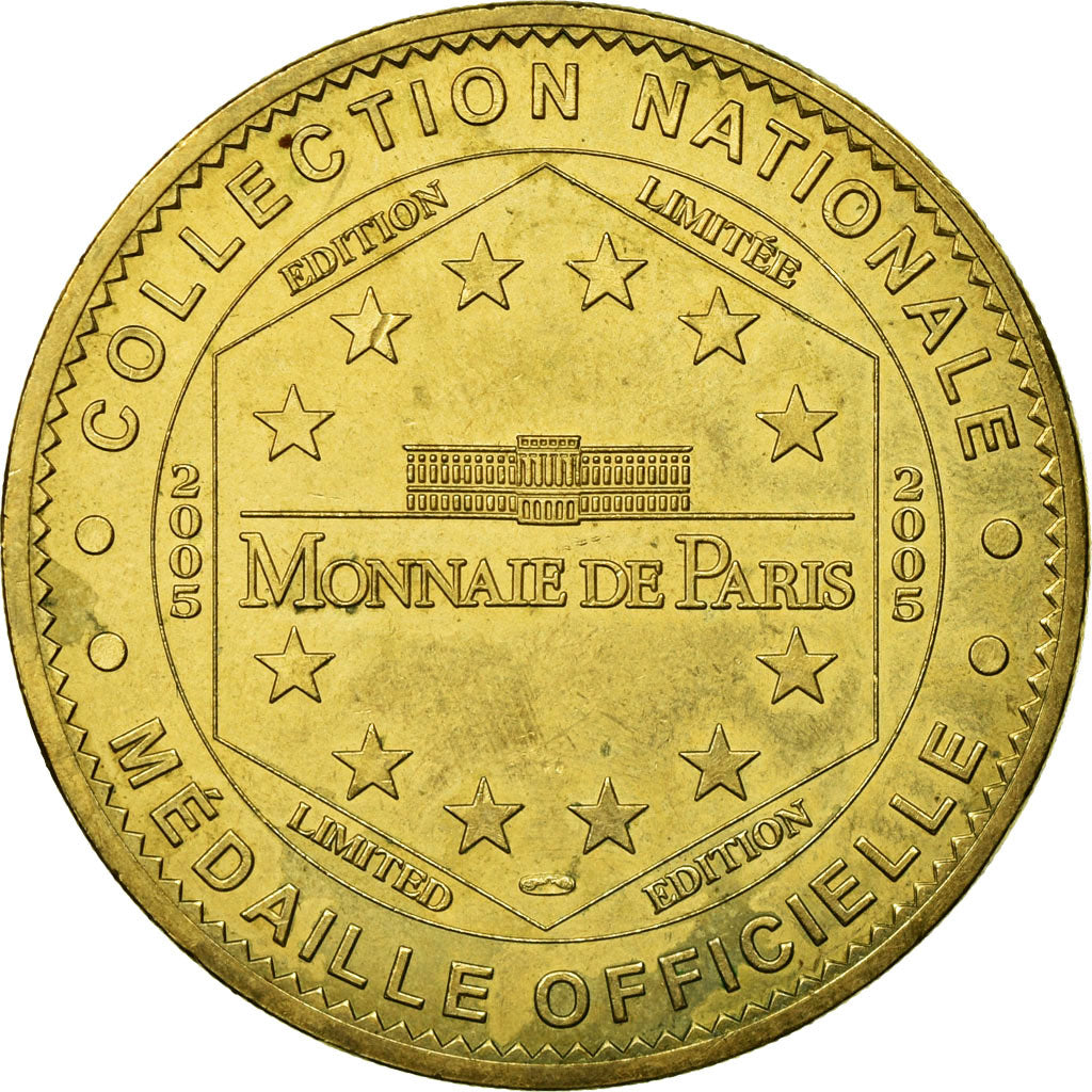 France, Token, Touristic token, Reims - Cathédrale Notre Dame, 2005, MDP