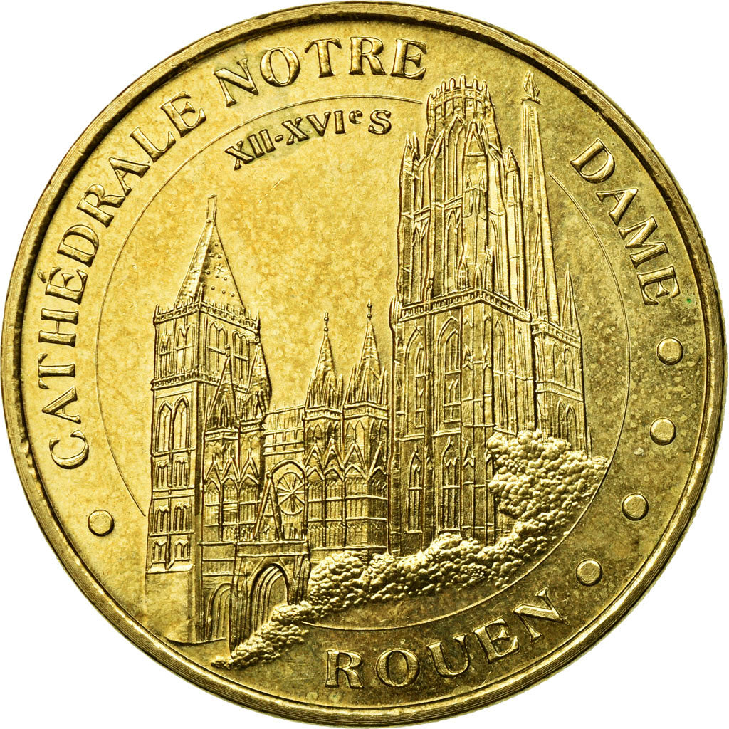 Francia, Token, Touristic token, 76/ Cathédrale Notre-Dame - Rouen, 2012, MDP