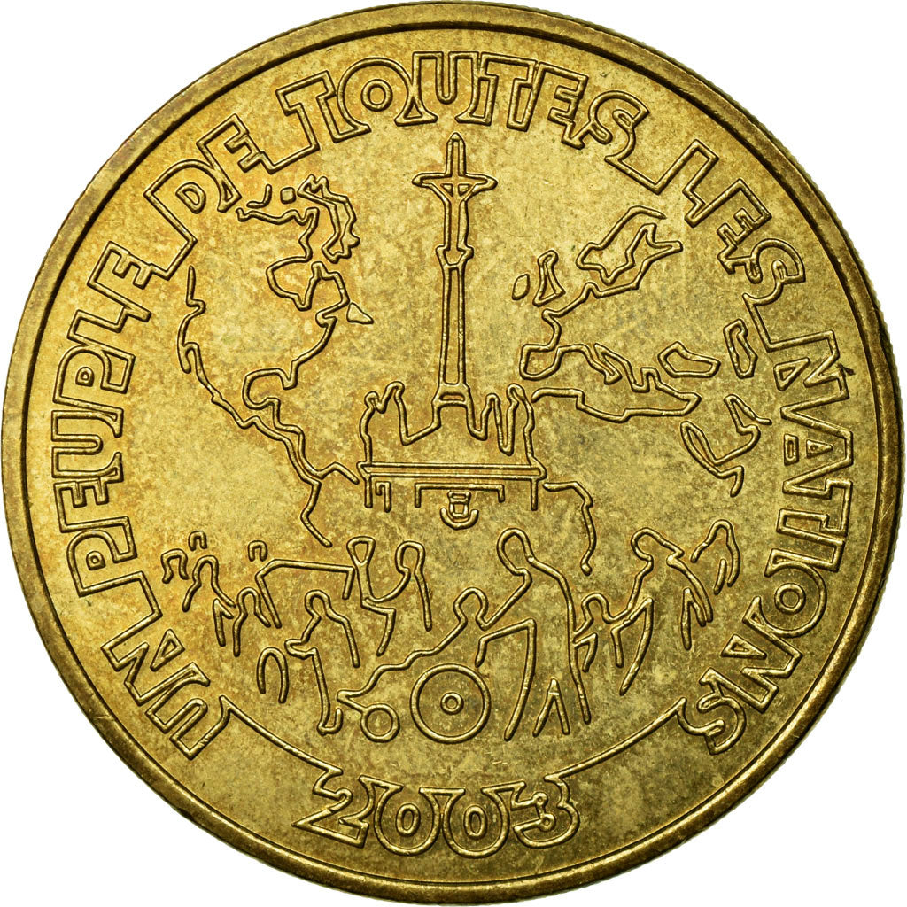 Francia, Token, Touristic token, Lourdes - Un peuple de toutes les nations