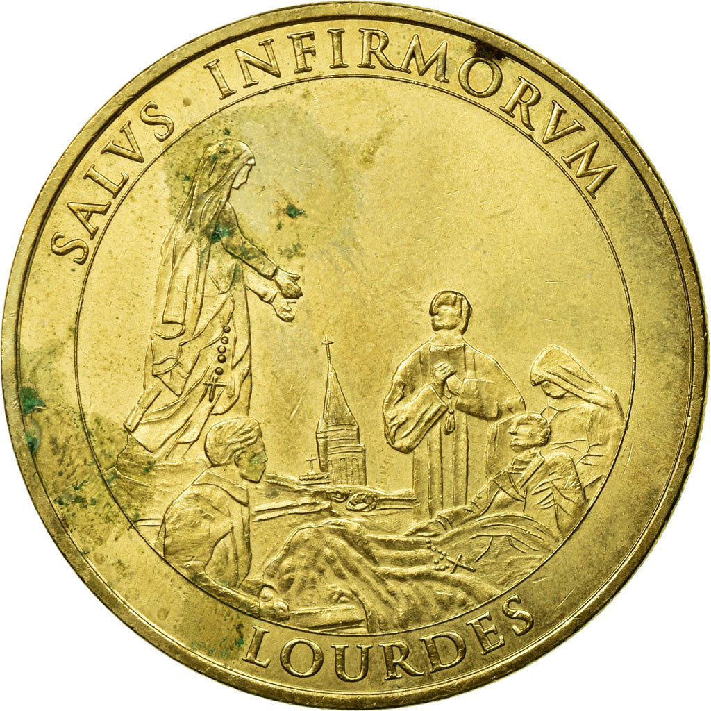 Francia, Token, Touristic token, Lourdes - Salus Infirmorum, 2005, MDP, BB