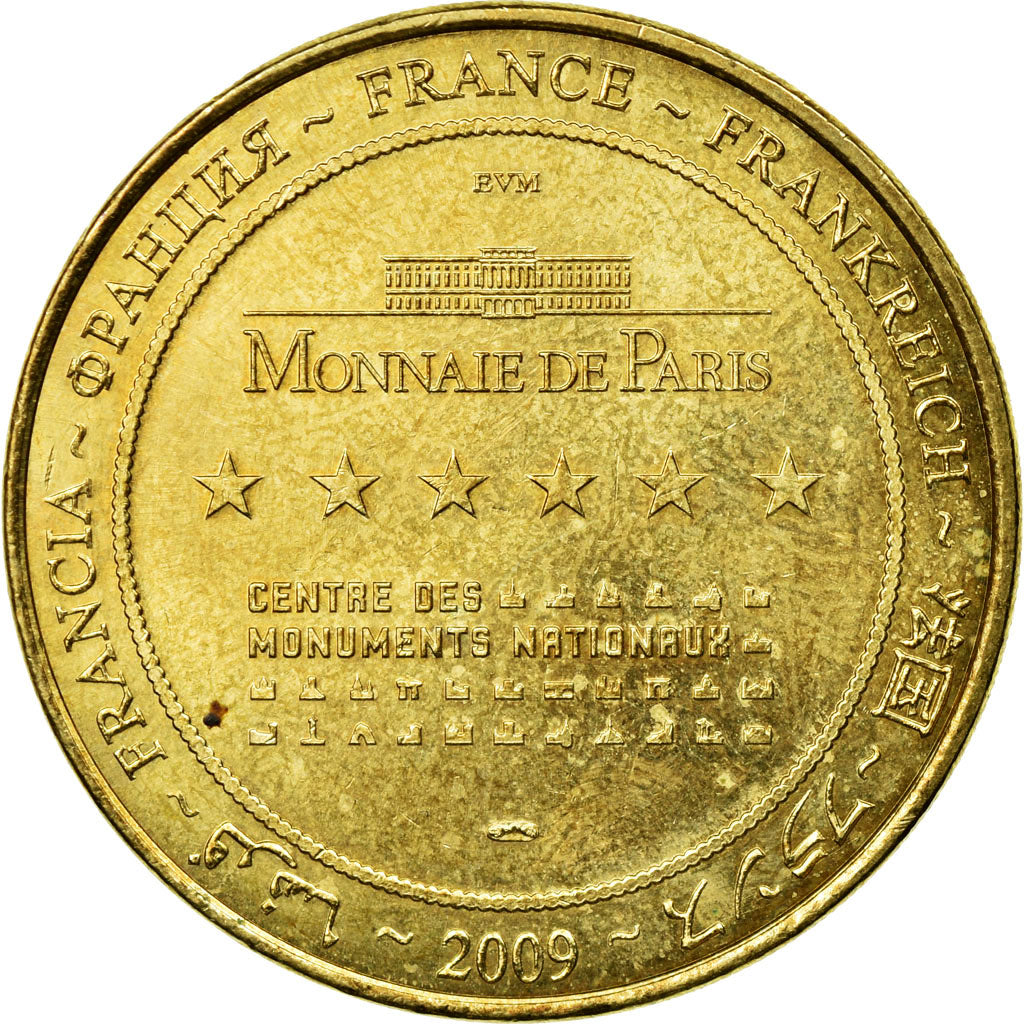 Francia, Token, Touristic token, Le-Mont-Saint-Michel - L'Archange, 2009, MDP