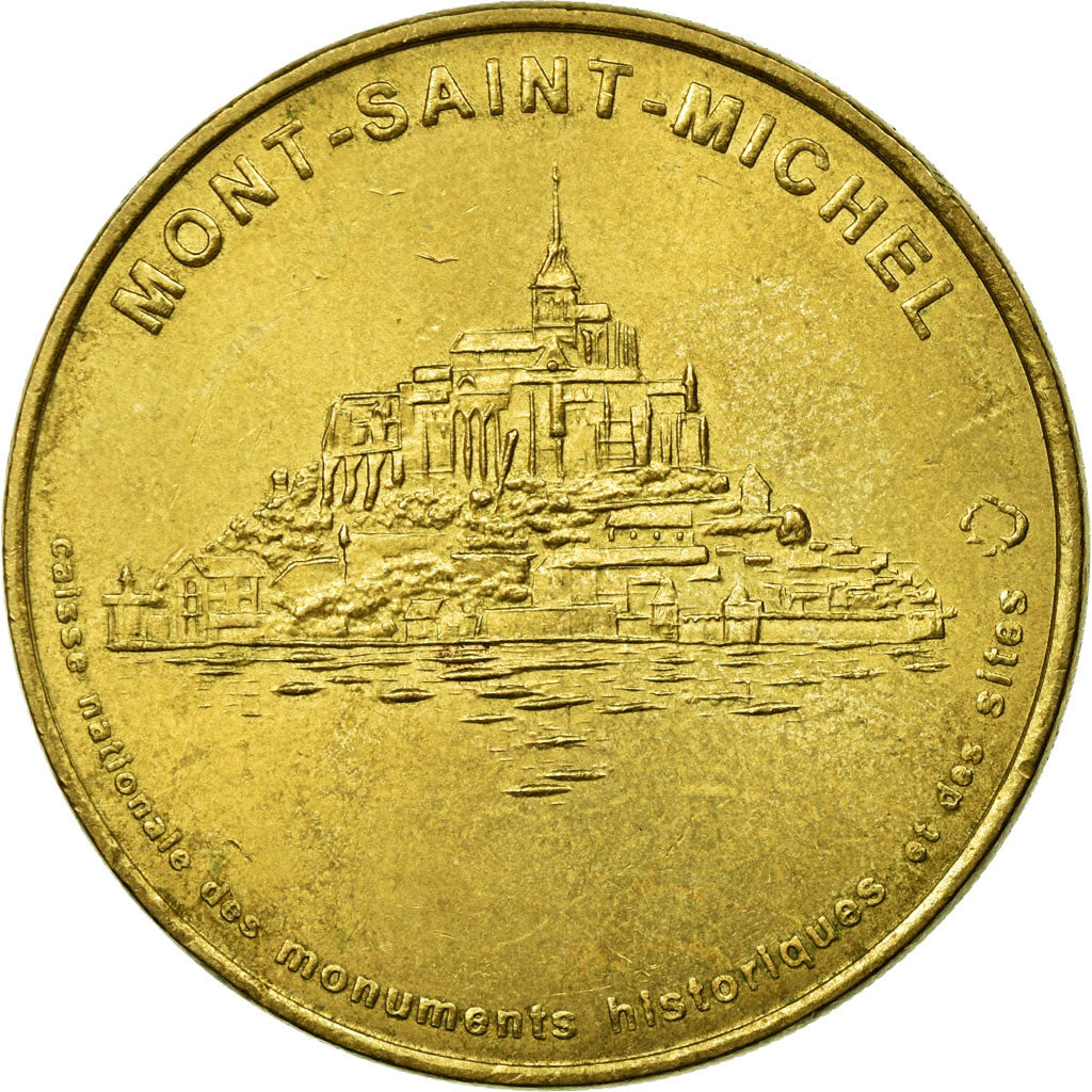 Frankreich, Token, Touristic token, Mont-Saint-Michel - Vue n°1, 1999, MDP, SS