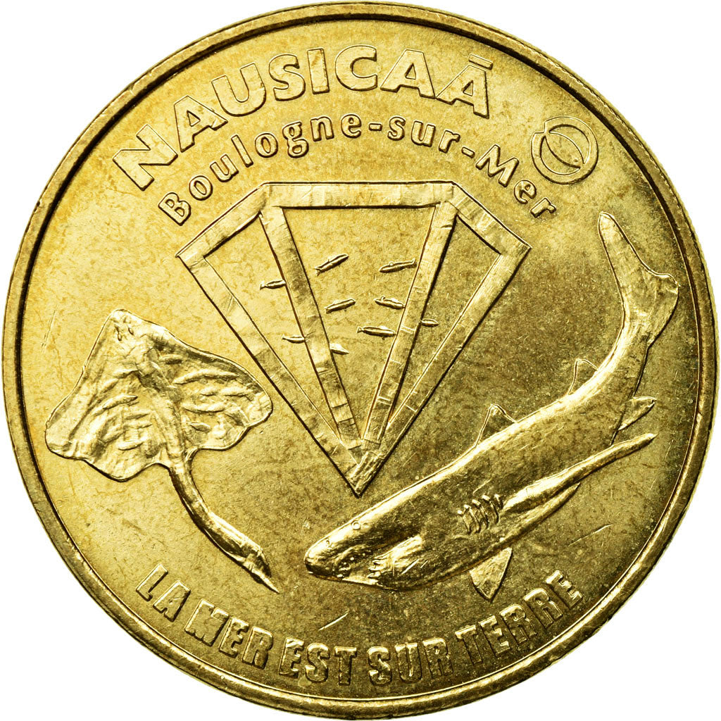 Francia, Token, Touristic token, Boulogne-sur Mer  - Nausicaa n° 1, 2009, MDP