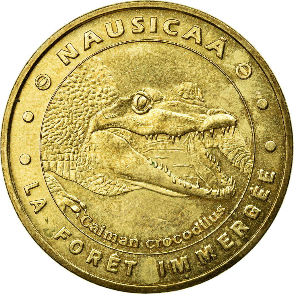 Francia, Token, Touristic token, Boulogne-sur Mer  - Nausicaa n° 5, 2005, MDP