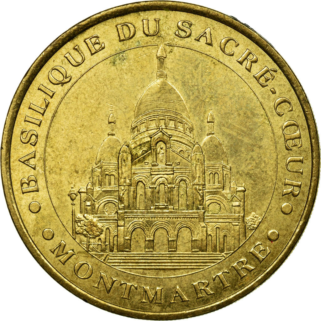 França, Token, Token turístico, Paris - Basilique du Sacré Coeur n°1, 2000