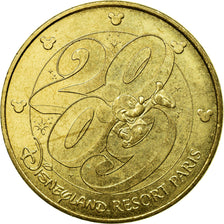 France, Token, Touristic token, Disneyland n° 17 - Resort Paris, 2009, MDP