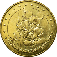 France, Token, Touristic token, Disneyland n°1 - le château, 2005, MDP