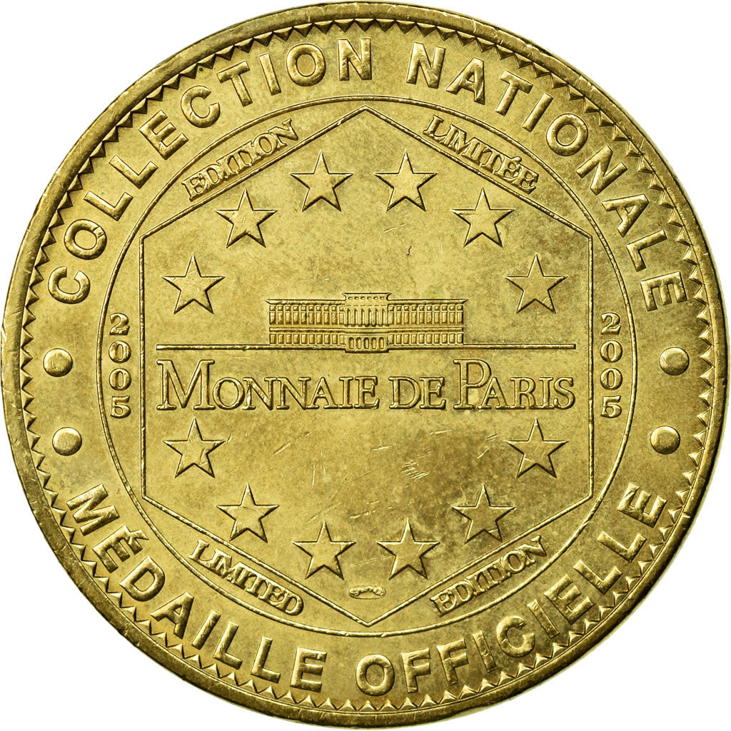 France, Token, Touristic token, Disneyland n°1 - le château, 2005, MDP